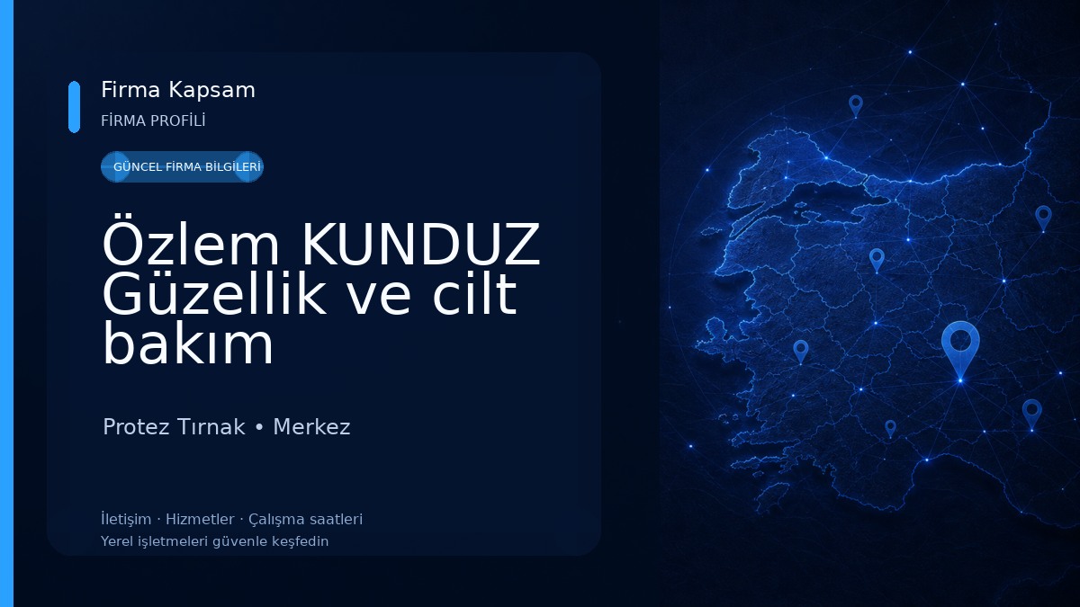 Özlem KUNDUZ Güzellik ve cilt bakım