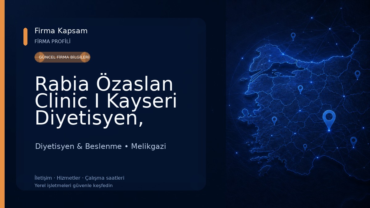 Rabia Özaslan Clinic I Kayseri Diyetisyen, Lipödem, Bölgesel İncelme Diyetisyen & Beslenme