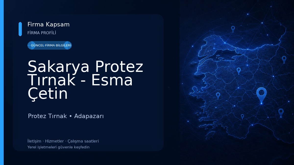 Sakarya Protez Tırnak - Esma Çetin Protez Tırnak