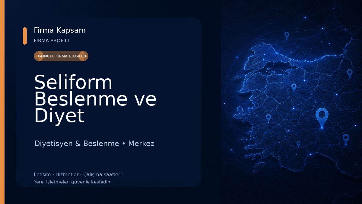 Seliform Beslenme ve Diyet Danışmalığı Merkezi Diyetisyen & Beslenme
