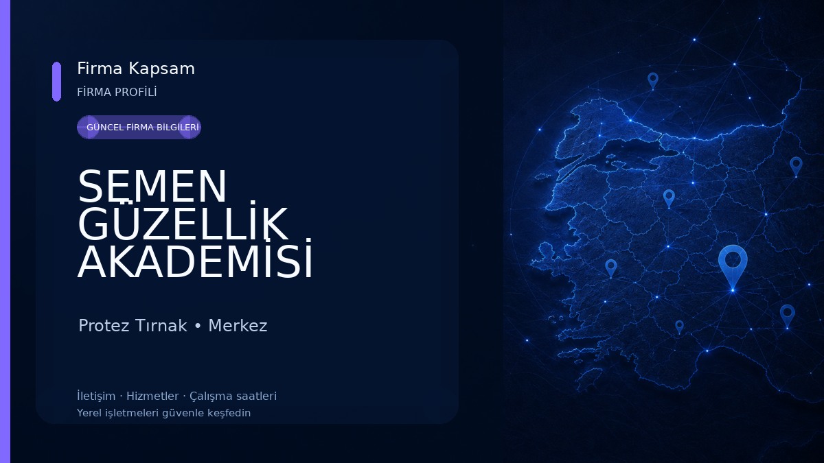 SEMEN GÜZELLİK AKADEMİSİ Protez Tırnak