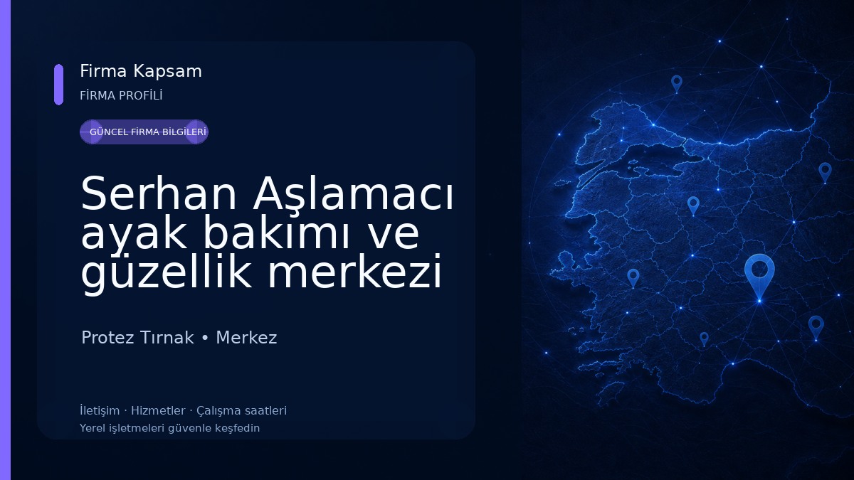 Serhan Aşlamacı ayak bakımı ve güzellik merkezi