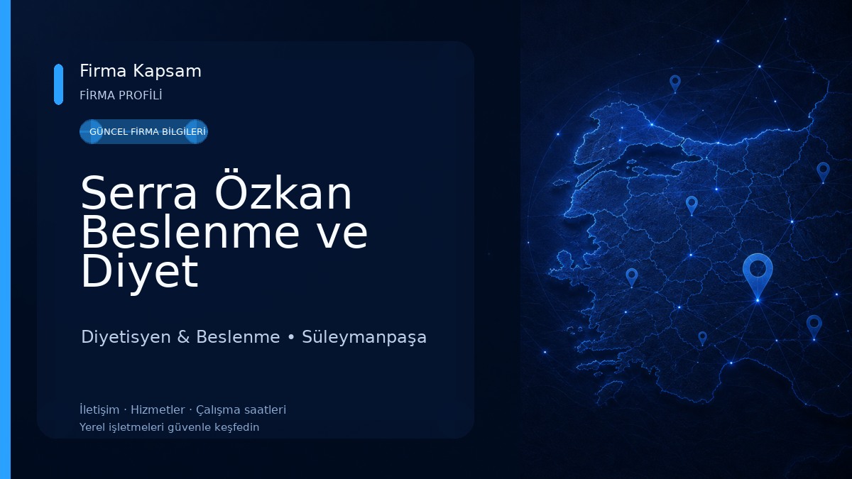 Serra Özkan Beslenme ve Diyet Danışmanlığı Diyetisyen & Beslenme
