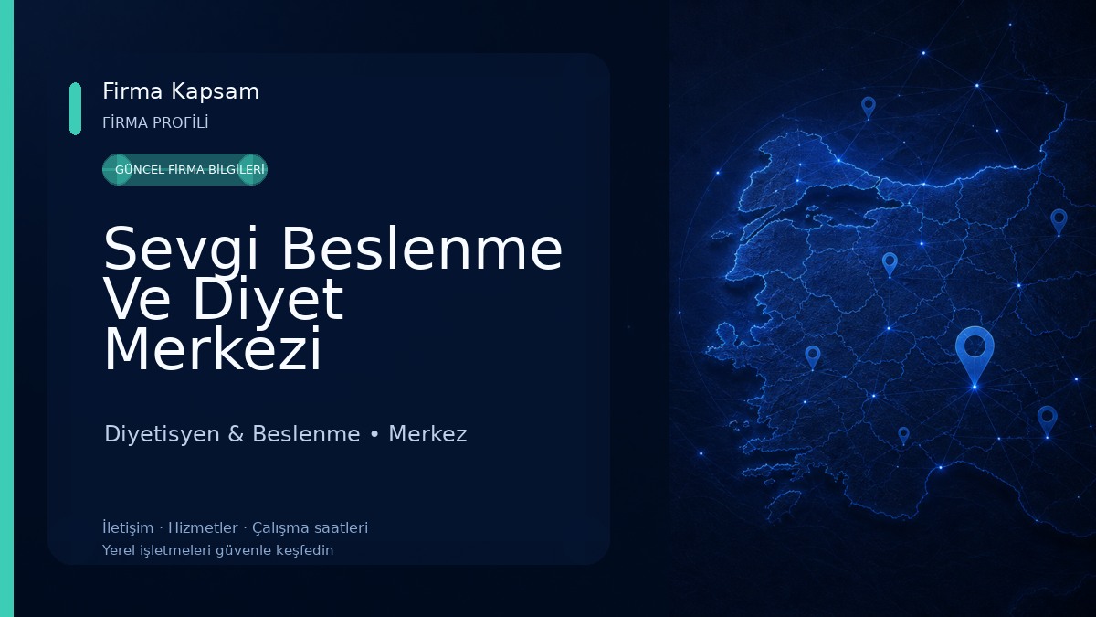 Sevgi Beslenme Ve Diyet Merkezi Diyetisyen & Beslenme