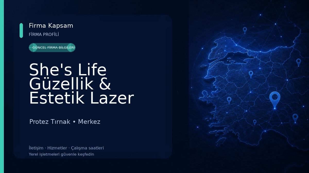 She's Life Güzellik & Estetik Lazer Epilasyon Protez Tırnak