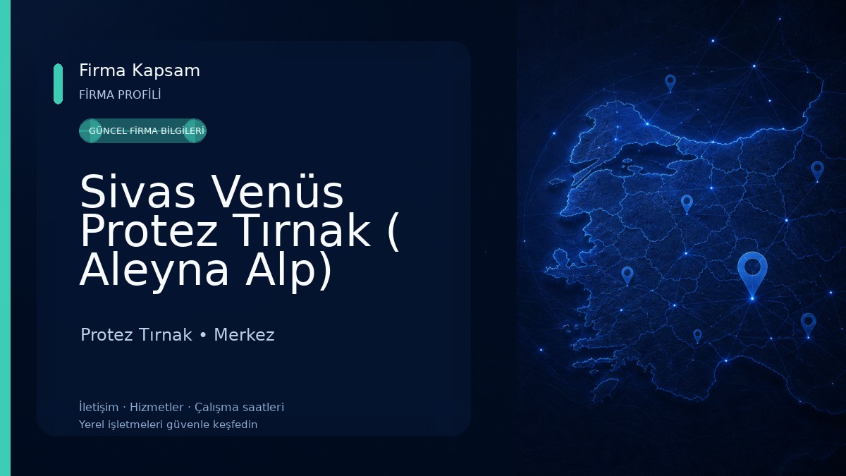 Sivas Venüs Protez Tırnak ( Aleyna Alp) Protez Tırnak