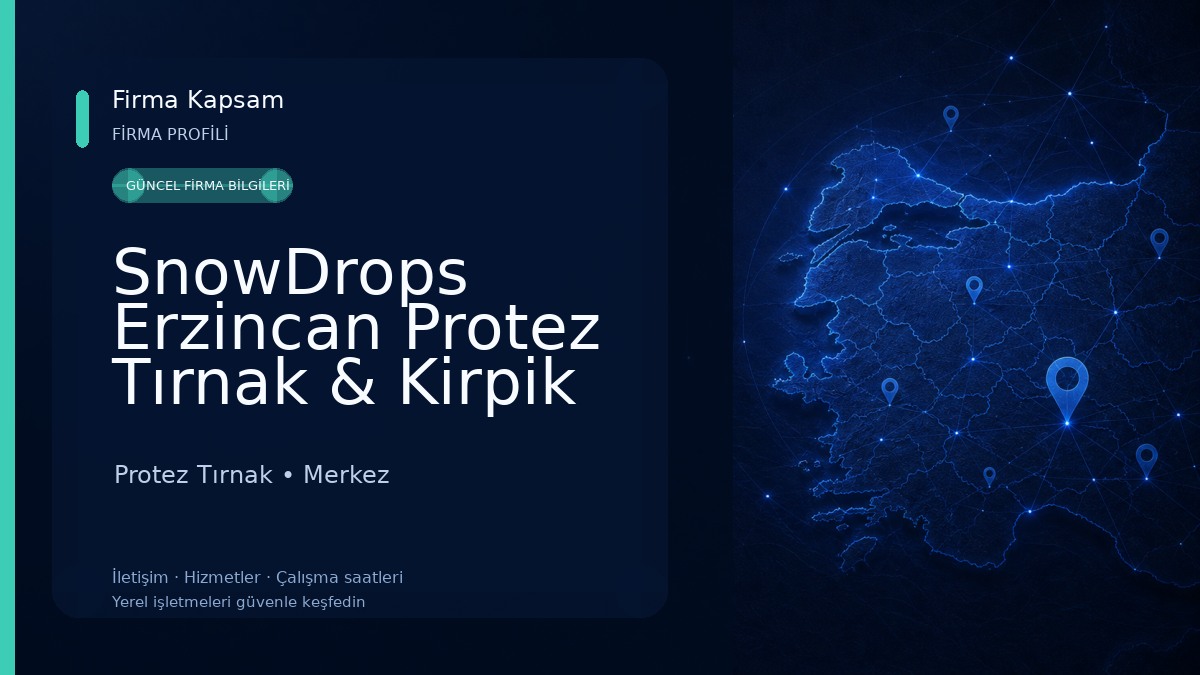SnowDrops Erzincan Protez Tırnak & Kirpik Protez Tırnak