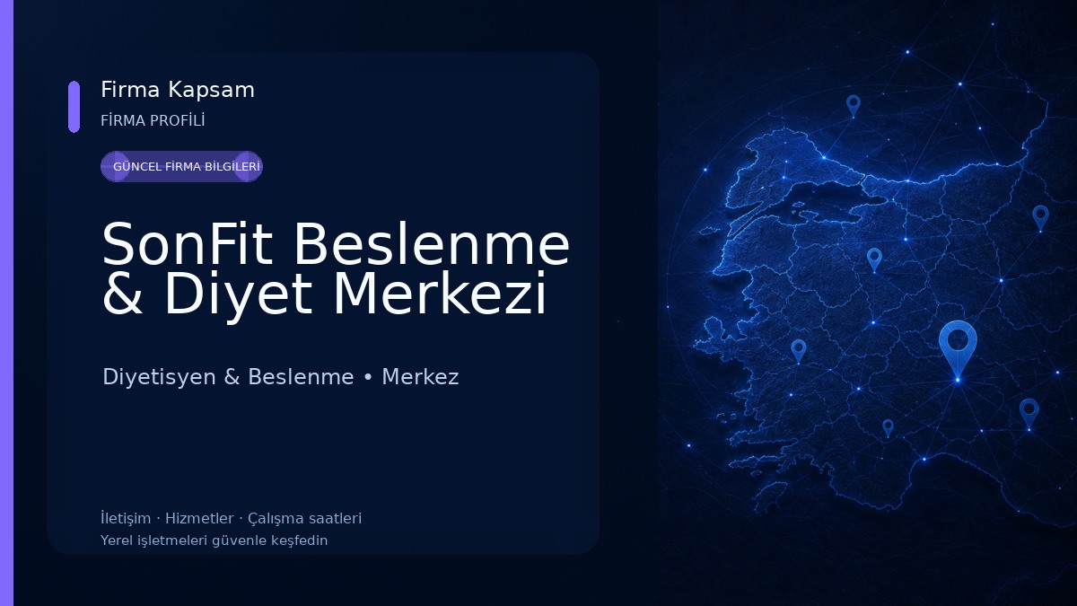 SonFit Beslenme & Diyet Merkezi