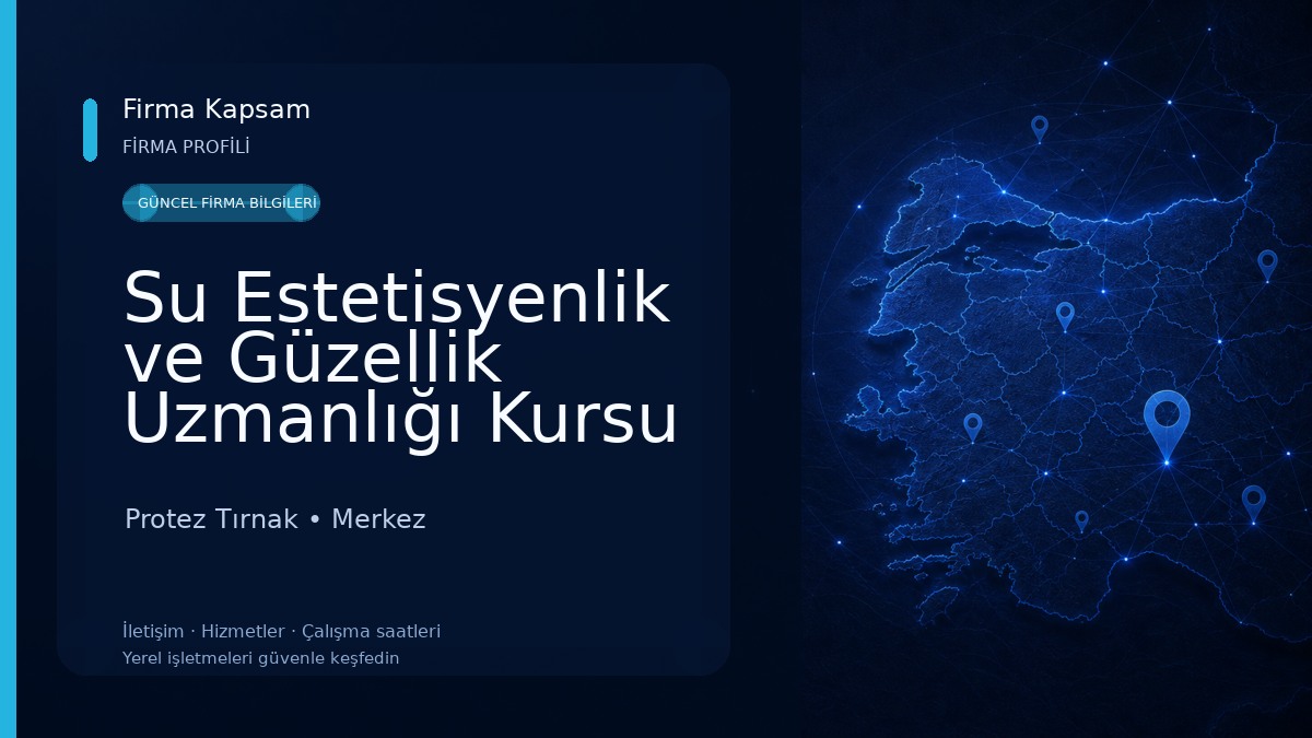 Su Estetisyenlik ve Güzellik Uzmanlığı Kursu Yalova Protez Tırnak