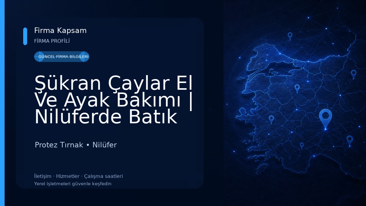 Şükran Çaylar El Ve Ayak Bakımı | Nilüferde Batık Tırnak | Nilüferde Protez tırnak | Nilüferde Tırnak mantarı Protez Tırnak