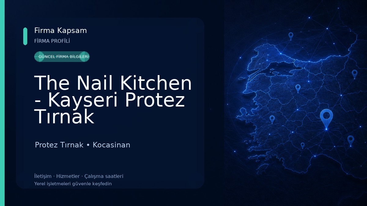 The Nail Kitchen - Kayseri Protez Tırnak Protez Tırnak