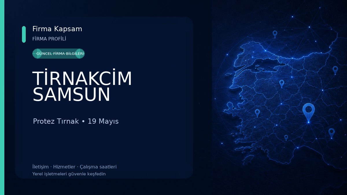 TİRNAKCİM SAMSUN Protez Tırnak