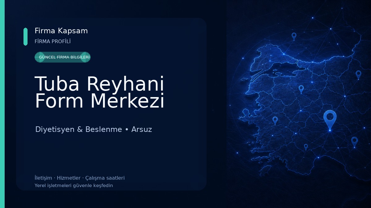 Tuba Reyhani Form Merkezi Diyetisyen & Beslenme