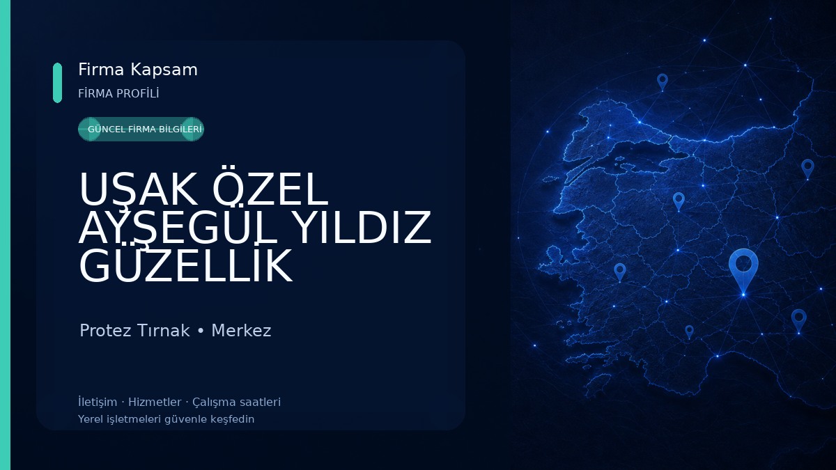 UŞAK ÖZEL AYŞEGÜL YILDIZ GÜZELLİK UZMANLIĞI KURSU Protez Tırnak