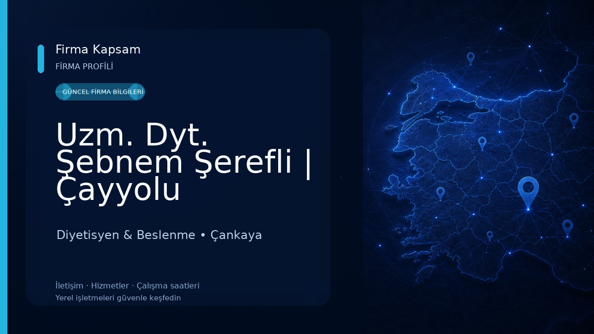Uzm. Dyt. Şebnem Şerefli | Çayyolu Diyetisyen | Ümitköy Diyetisyen | Yaşamkent Diyetisyen Diyetisyen & Beslenme