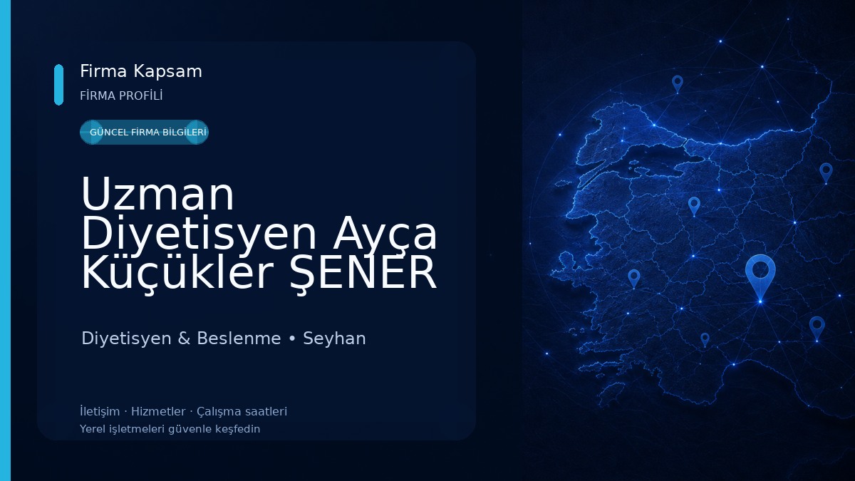Uzman Diyetisyen Ayça Küçükler ŞENER Diyetisyen & Beslenme