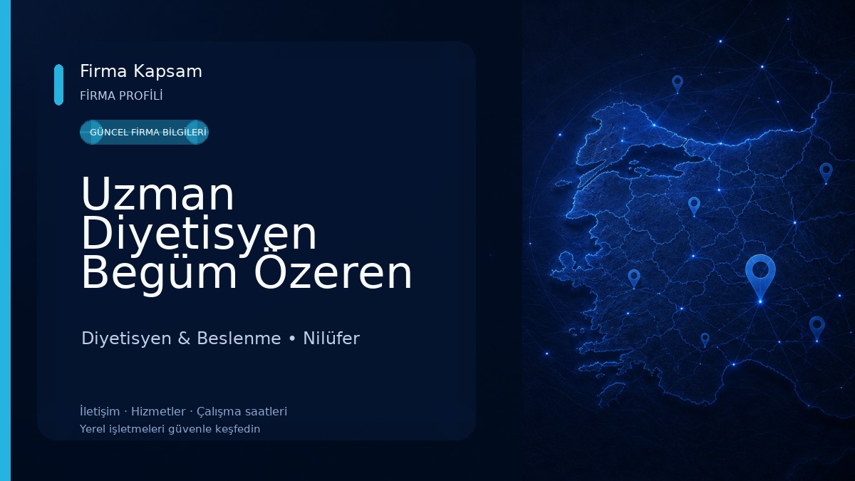 Uzman Diyetisyen Begüm Özeren