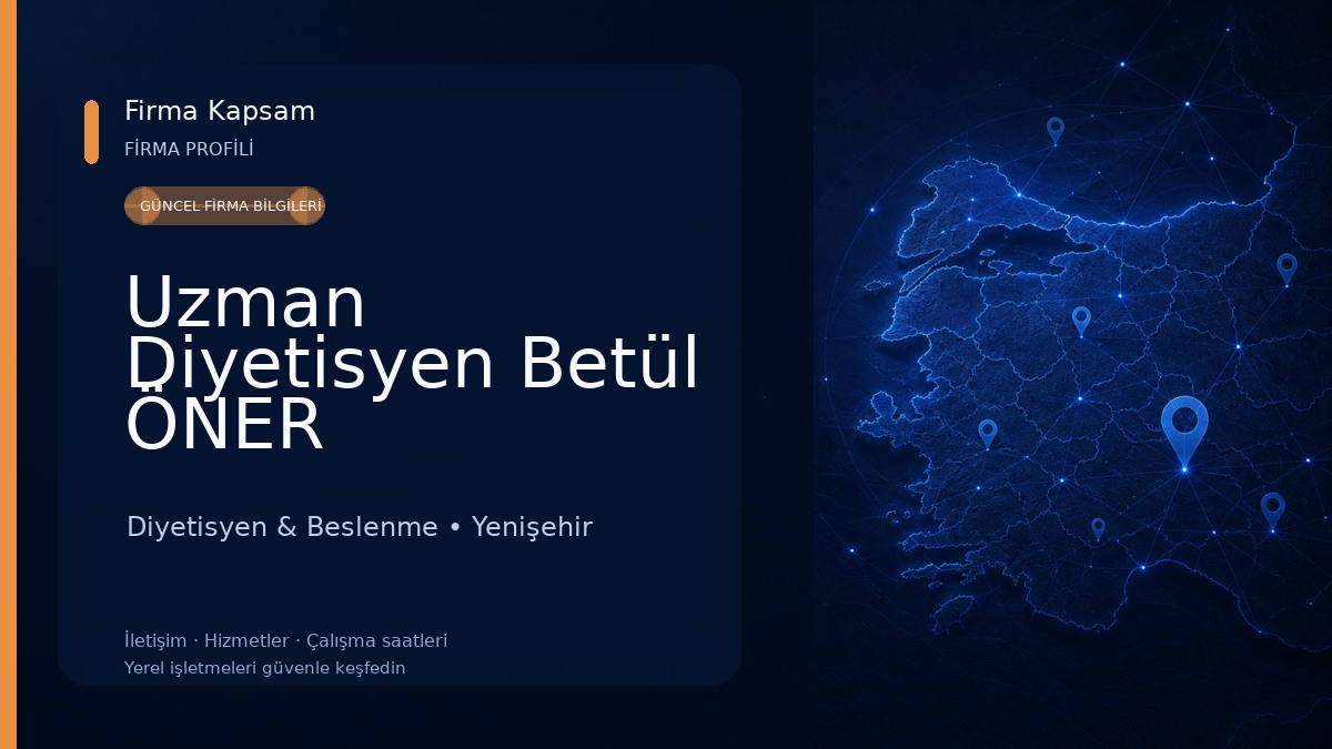 Uzman Diyetisyen Betül ÖNER