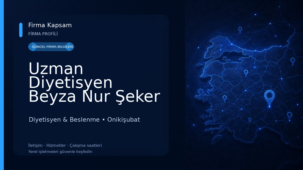 Uzman Diyetisyen Beyza Nur Şeker