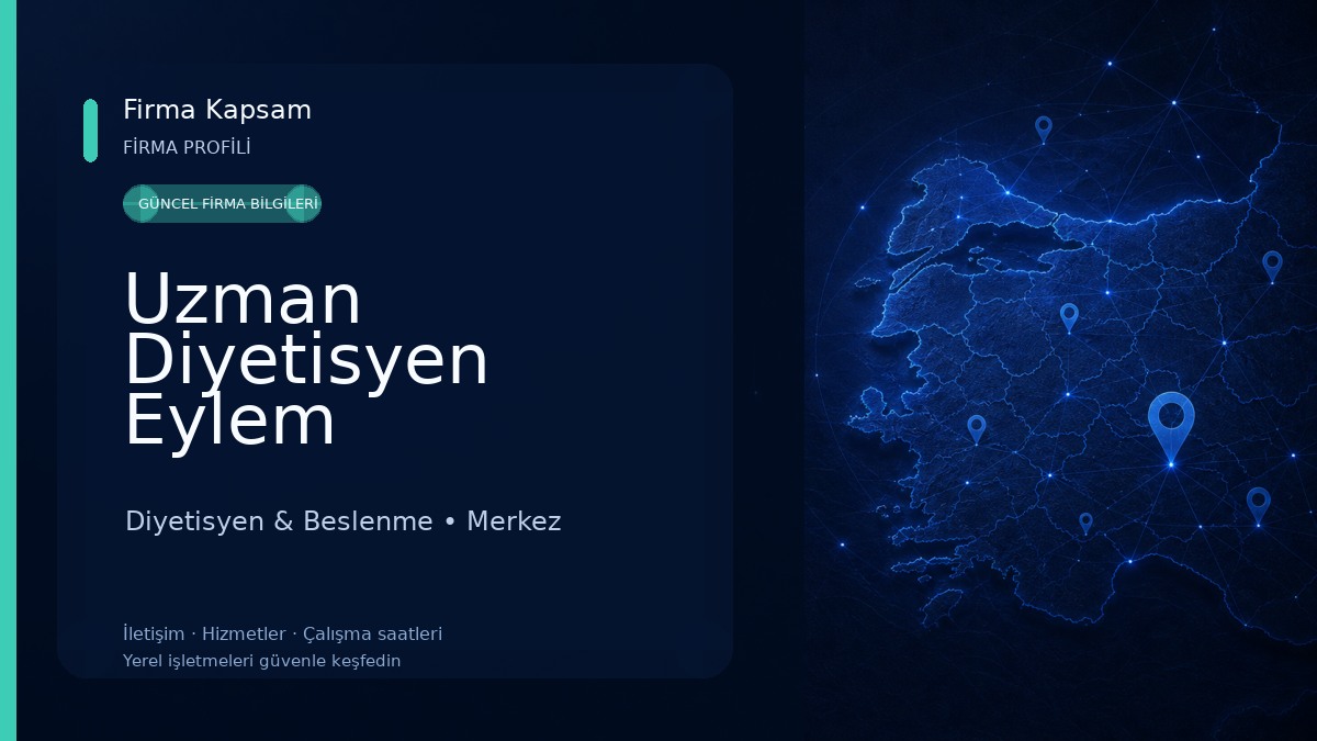 Uzman Diyetisyen Eylem Başakcioğlu Türkel Diyetisyen & Beslenme