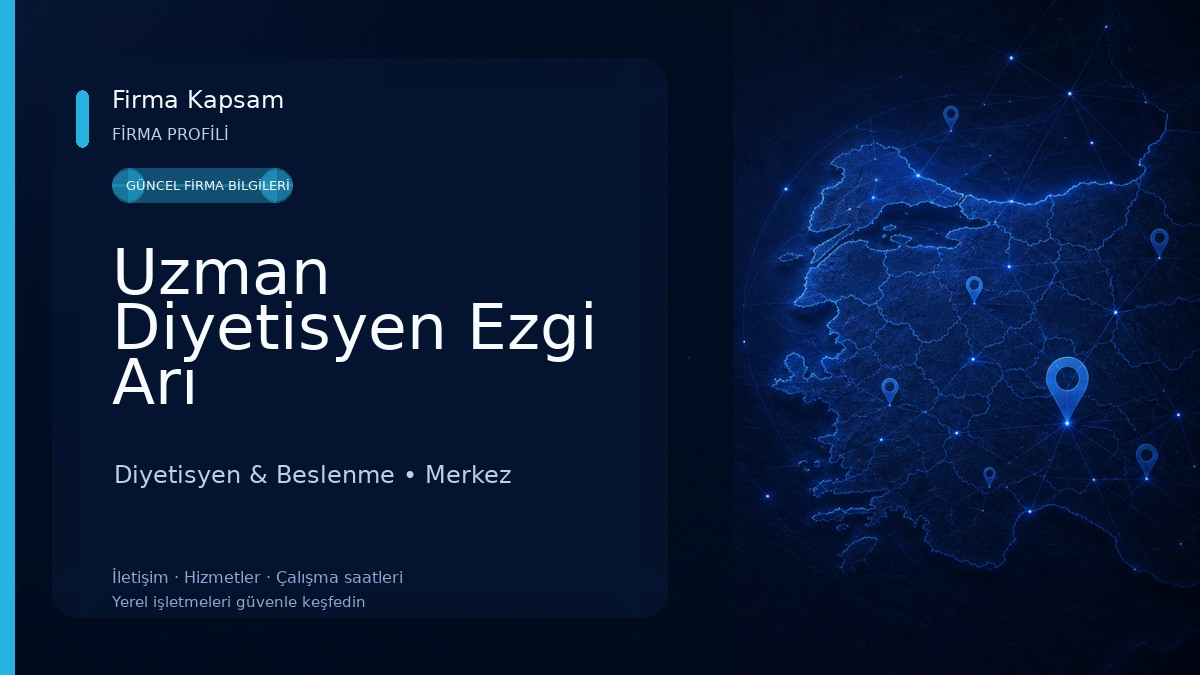 Uzman Diyetisyen Ezgi Arı