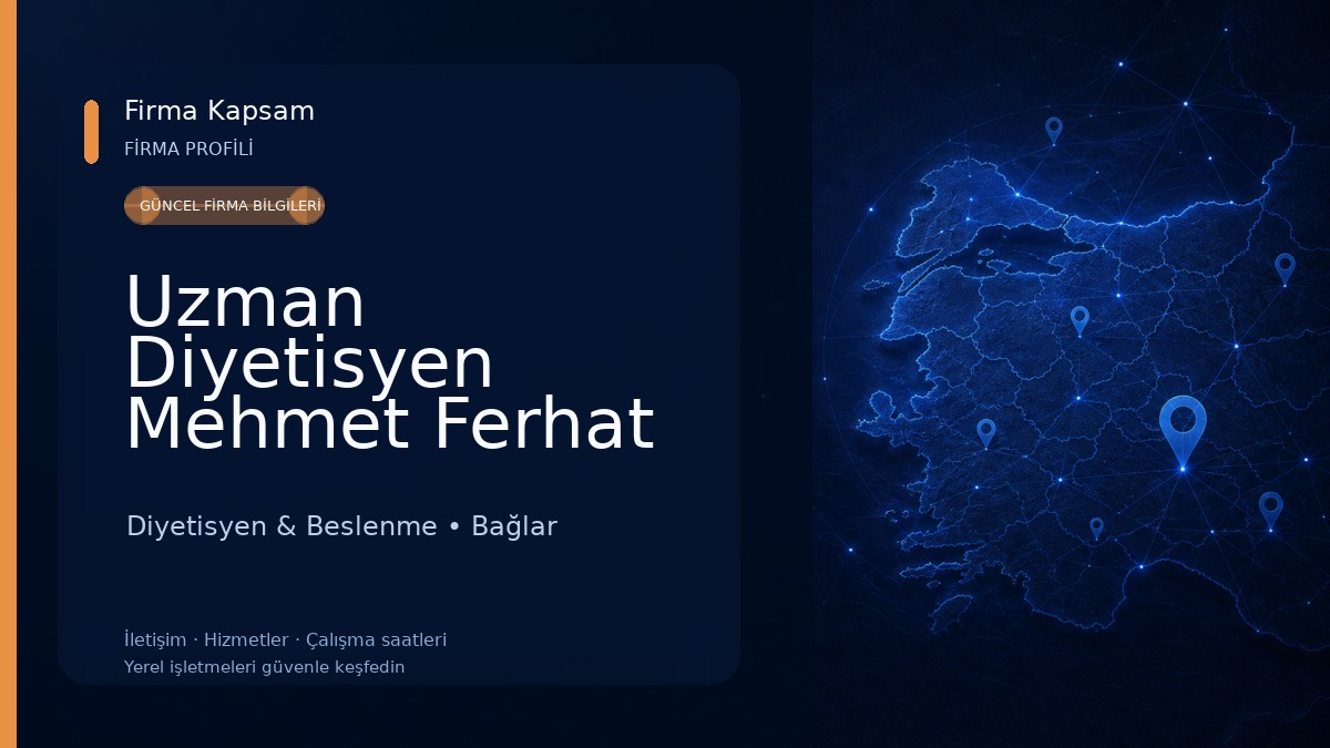 Uzman Diyetisyen Mehmet Ferhat ESER Diyetisyen & Beslenme