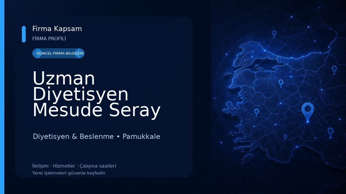 Uzman Diyetisyen Mesude Seray Dikilitaş Diyetisyen & Beslenme