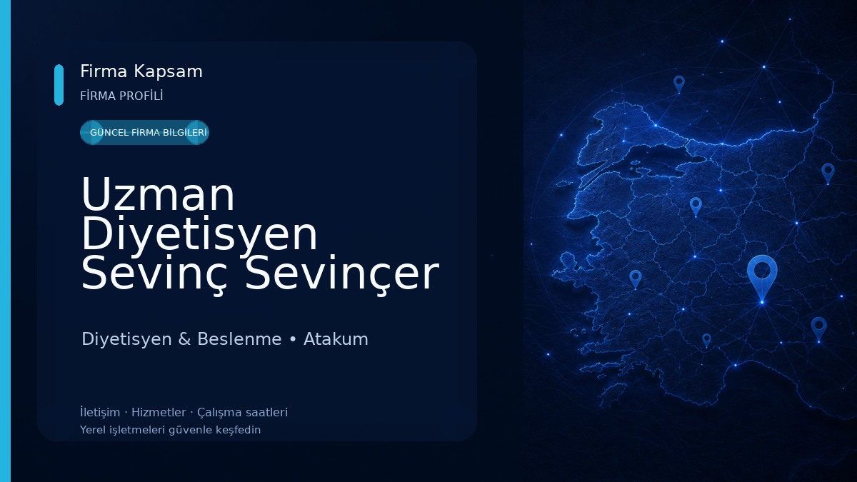 Uzman Diyetisyen Sevinç Sevinçer Diyetisyen & Beslenme