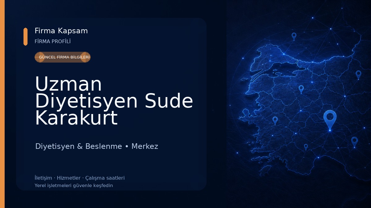 Uzman Diyetisyen Sude Karakurt