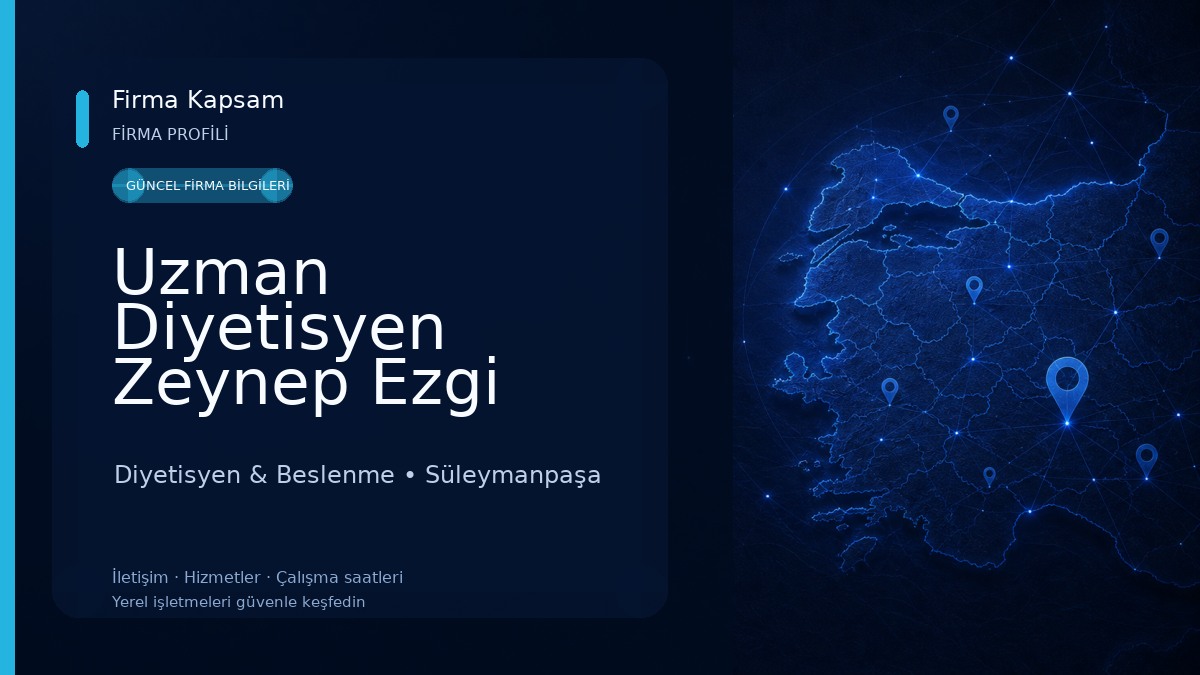 Uzman Diyetisyen Zeynep Ezgi Türkoğlu Diyetisyen & Beslenme