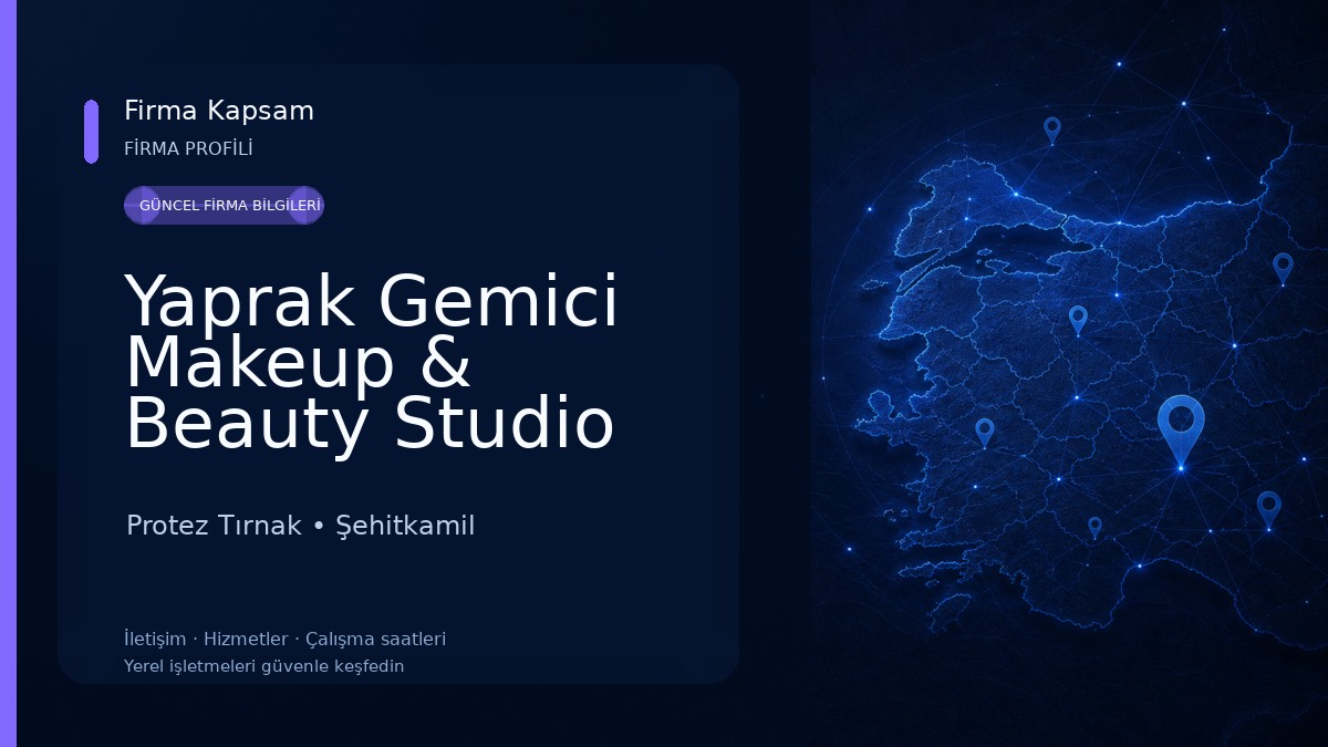 Yaprak Gemici Makeup & Beauty Studio Protez Tırnak